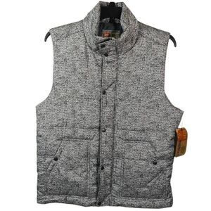 Ruff Hewn Gray Puffer Vest -C